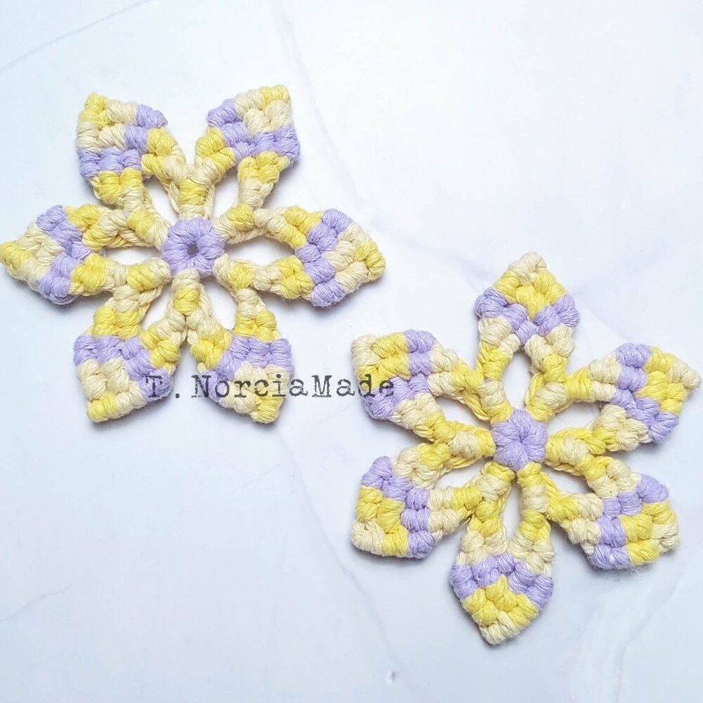 Soulshine Macrame 2pc Coaster Set - Picture 6 of 10